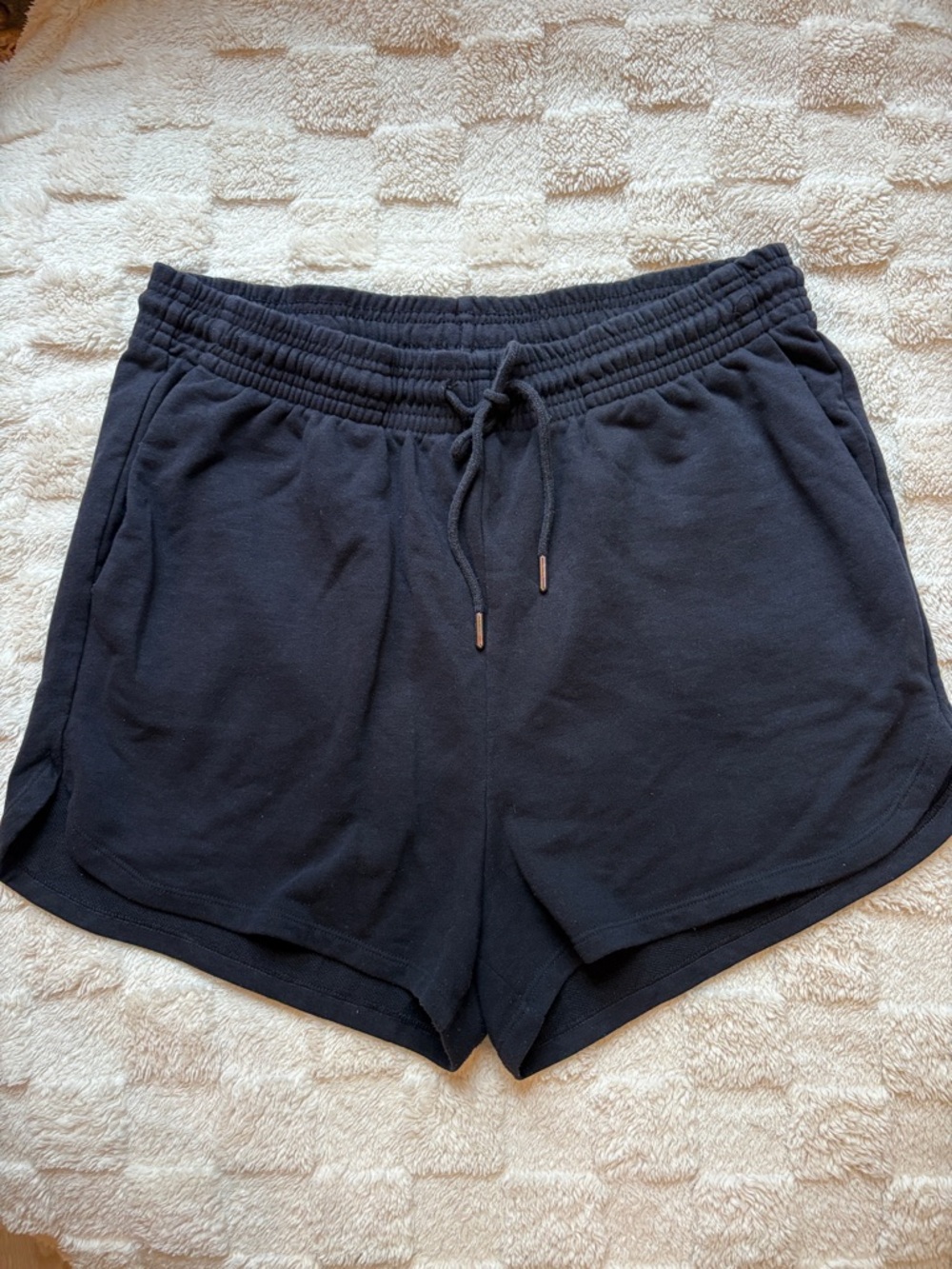 H&M Black Athletic Drawstring Shorts